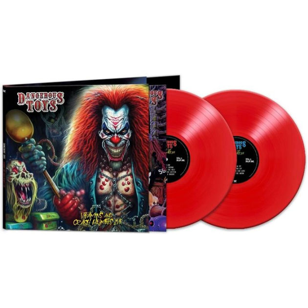 Vitamins & Crash Helmets [Live] by Dangerous Toys Vinyl LP Barnes