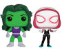 POP Marvel: Marvel - 2PK - She-Hulk & Spider Gwen