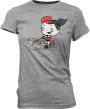 Super Cute Tees: Harley Hyena Skates - Women's Medium