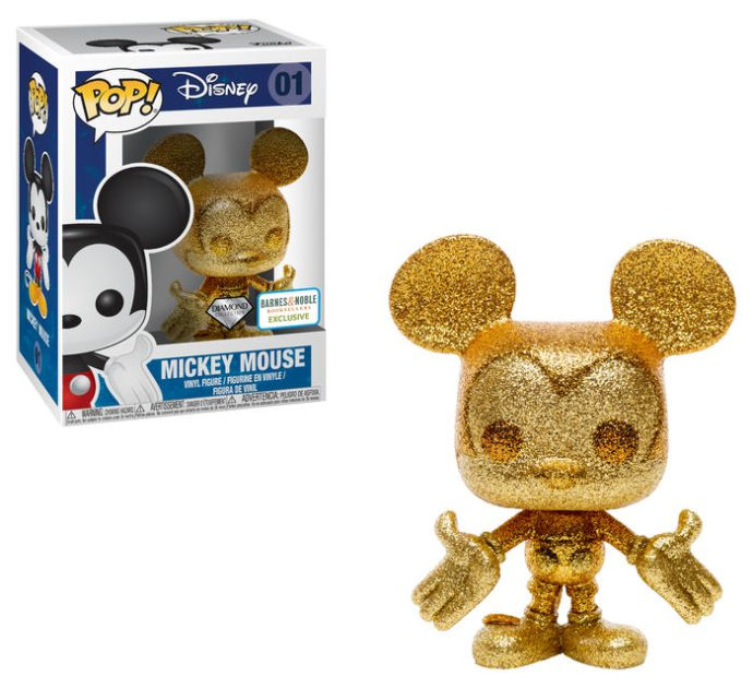 disney golden mickey plush