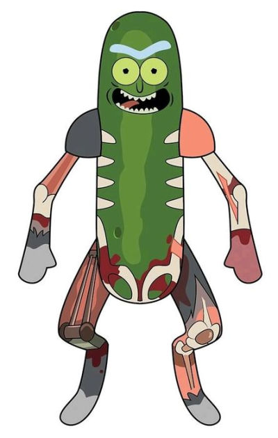 pickle rick plush 18 inch