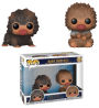 POP Movies: Fantastic Beasts 2 - 2PK - Baby Niffler (Brown & Tan)