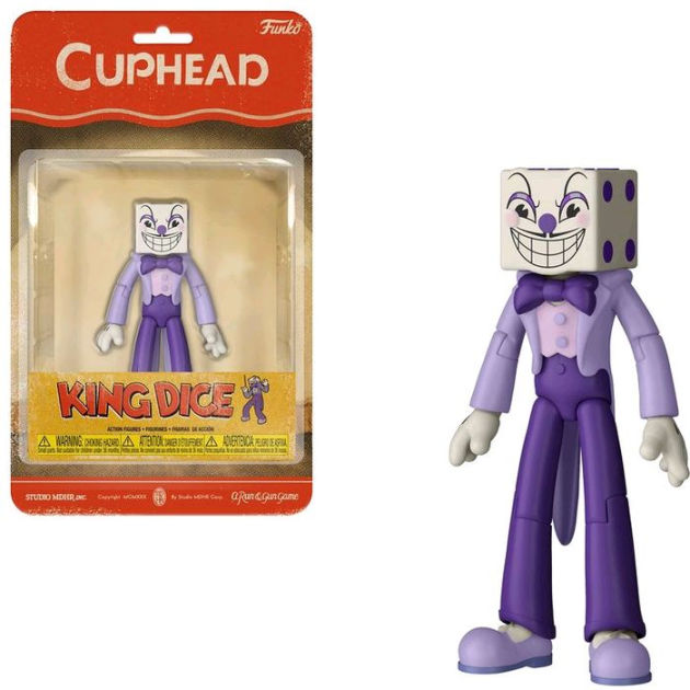 cuphead king dice action figure