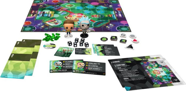 Funkoverse Strategy Game: Rick & Morty 2 Pack