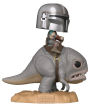 POP Star Wars: The Mandalorian - Mandalorian on Blurrg Pop! Deluxe