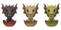 POP! 3 Pack - Game of Thrones - Dragons Hatching (Drogon, Viserion & Rhaegal) ECCC 2020 Shared Exclusive