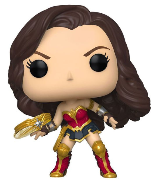 Pop Heroes Ww84 Wonder Woman W Tiara Boomerang Metallic B N Shared Exclusive By Funko Barnes Noble