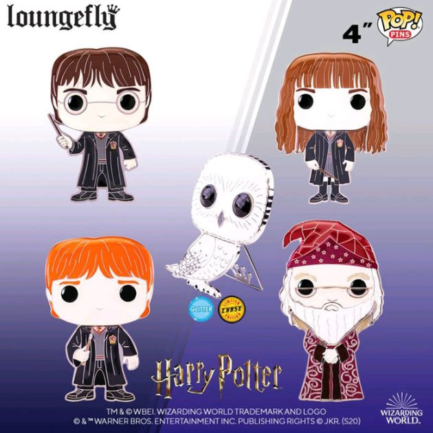 Harry Potter - 4 Pop! Large Enamel Pin (Assorted; Styles Vary) by FUNKO