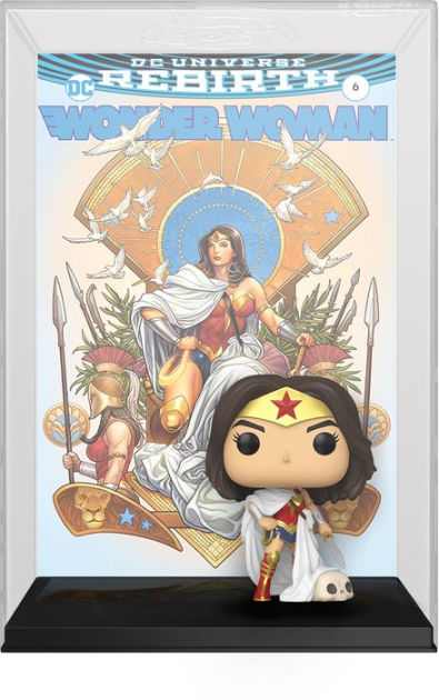 POP Vinyl Comic Cover: WW 80th - Wonder Woman (Rebirth) On Throne