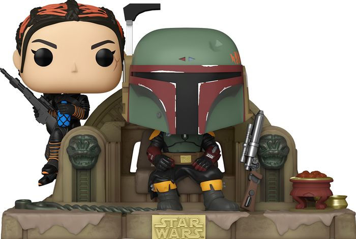 POP Moment: Mandalorian- Boba Fett & Fennec Shand by FUNKO