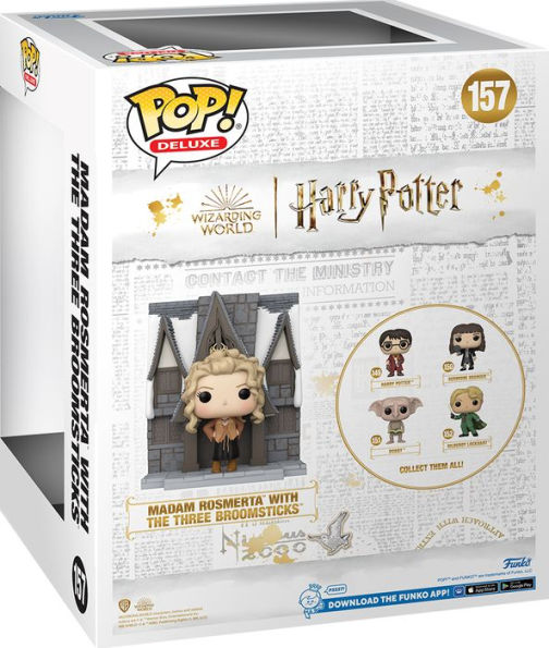 POP Deluxe: Harry Potter Hogsmeade-3 Broomsticks with Madam Rosmerta