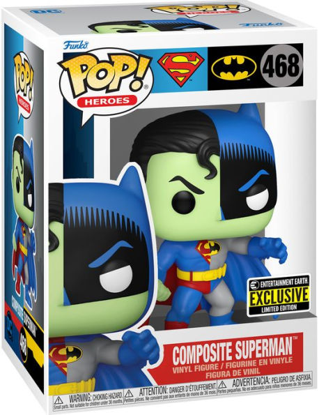 DC Comics Composite Superman Pop! Vinyl Figure - Entertainment Earth Exclusive