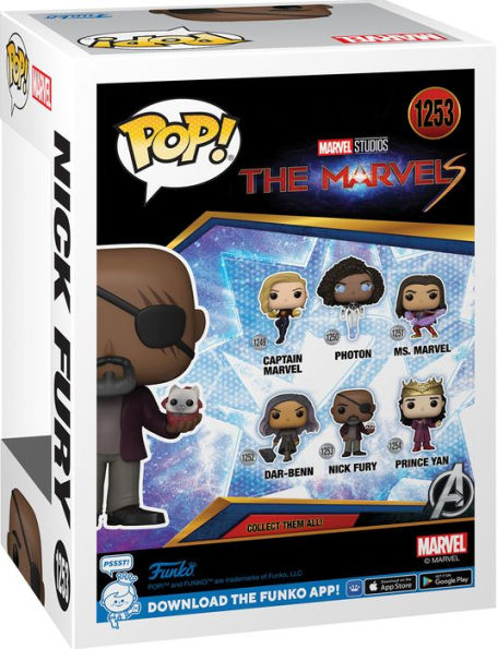 POP Vinyl: The Marvels - Nick Fury