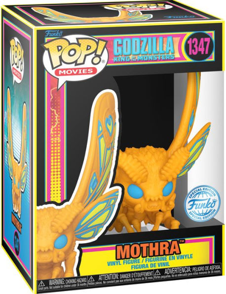 Godzilla Mothra Black Light Pop! Vinyl Figure - EE Excl.