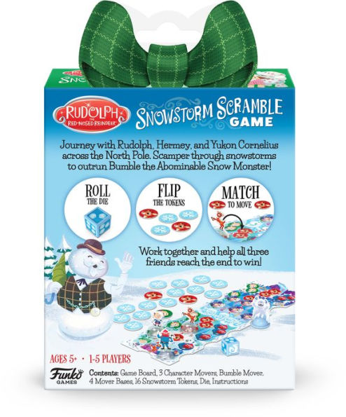 Rudolph the Red-Nosed Reindeer Snowstorm Scramble Game