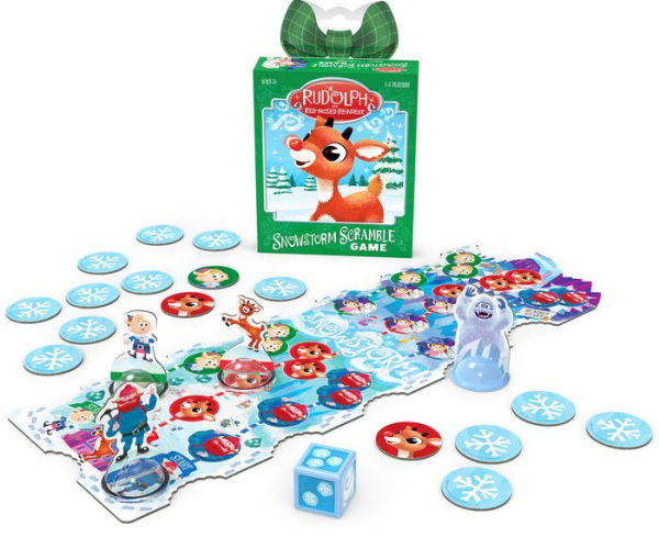 Rudolph the Red-Nosed Reindeer Snowstorm Scramble Game