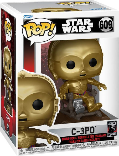 POP Star Wars: Return of the Jedi 40th- C3P0 in chair