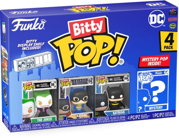 Bitty POP: DC Comics - The Joker 4PK