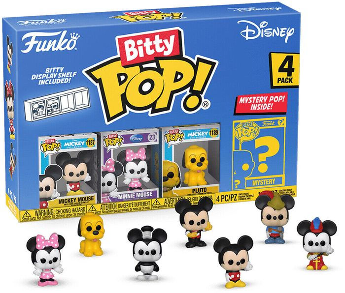 Bitty POP: Disney- Mickey 4PK by FUNKO