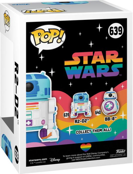 POP Star Wars: Pride 2023- R2-D2