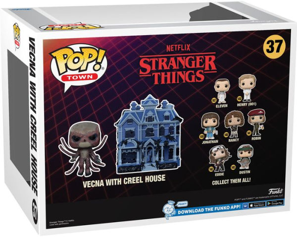 POP Town: Stranger Things Season 4- Creel House with Vecna