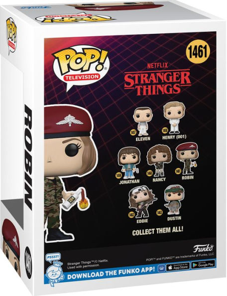 POP TV: Stranger Things Season 4 - Hunter Robin with cocktail