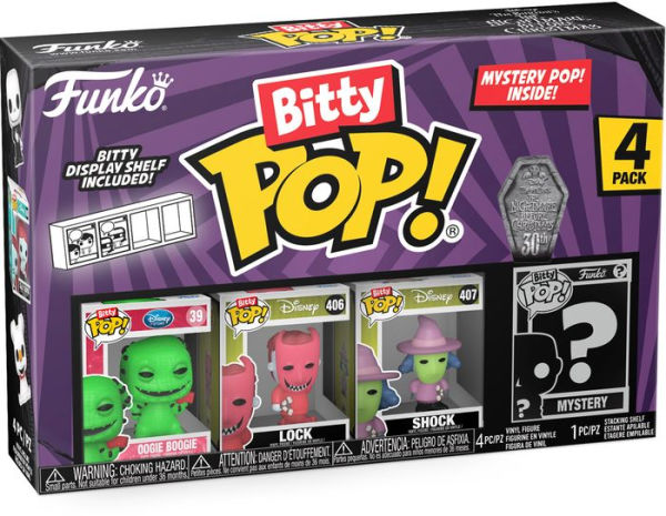 Bitty POP: The Nightmare Before Christmas - Oogie Boogie 4PK