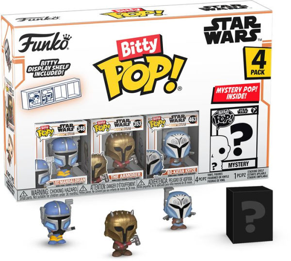 Bitty POP Mandalorian Heavy Mandalorian 4pk