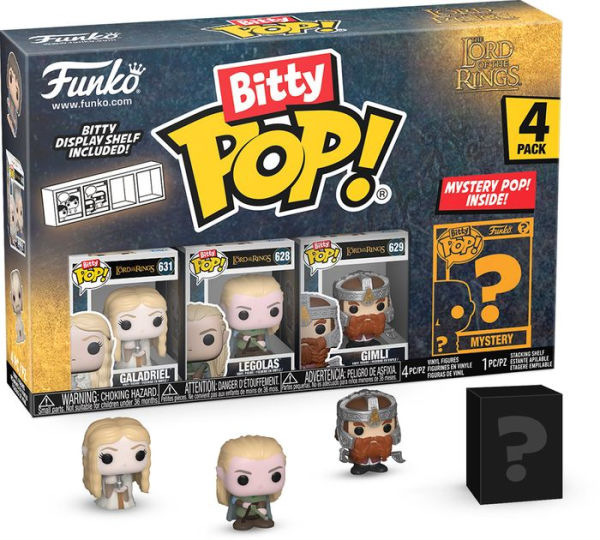 Bitty POP: LOTR - Galadriel 4PK