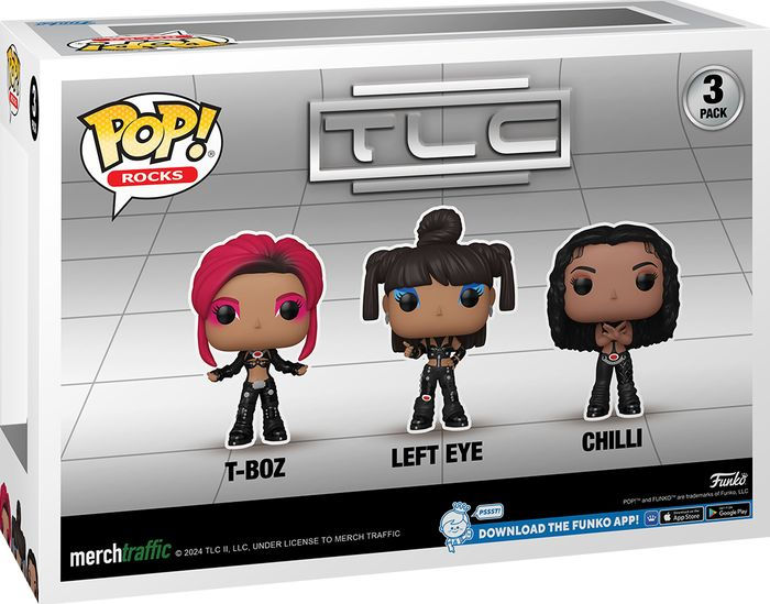 FUNKO POP! ROCKS TLC 3体セット POP Rocks: TLC- Scrubs 3PK by FUNKO | Barnes & Noble®