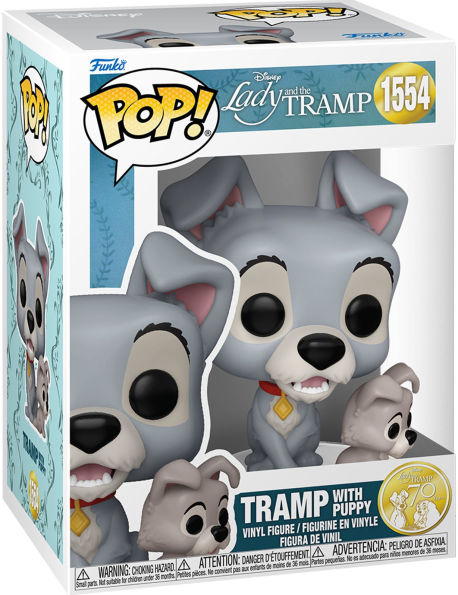 POP Disney: Lady and the Tramp- Tramp with Puppy