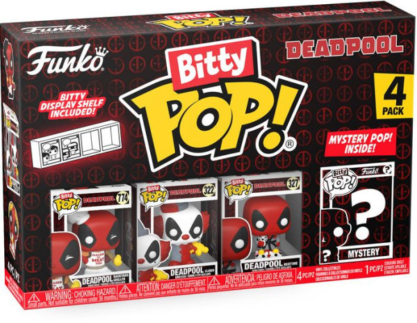 Bitty POP: Deadpool- BBQ Master 4PK