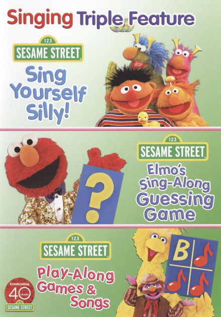 Sesame Street: Singing Triple Feature By Kevin Clash, Sesame Street ...