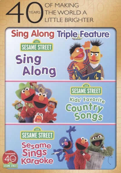 Sesame Street: Sing Along/Kids' Favorite Country Songs/Sesame Sings Karaoke [3 Discs]