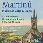 Martinu: Music for Cello & Piano