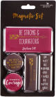 Be Strong And Courageous Magnet Set Joshua 1:9
