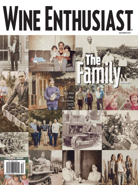 Wine Enthusiast One Year Subscription Print Magazine Subscription