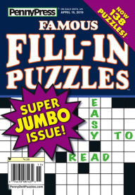 Title: Penny's Famous Fill-In Puzzles - One Year Subscription, Author: 