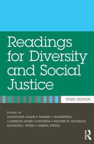 Title: Readings for Diversity and Social Justice / Edition 3, Author: Maurianne Adams