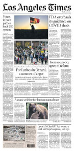 Title: The Los Angeles Times, Author: Nantmedia
