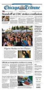 Title: The Chicago Tribune, Author: Tribune Company