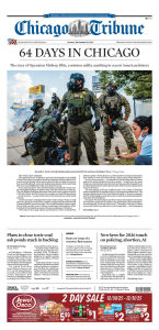 Title: The Chicago Tribune, Author: Tribune Company