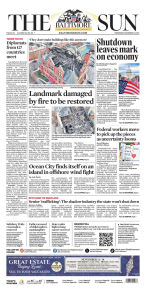 Title: The Baltimore Sun, Author: Tribune Company
