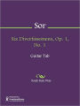 Six Divertissemens, Op. 1, No. 1