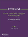 Major Scales with Arpeggio (F Instruments)