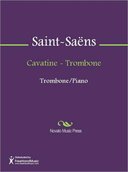 Cavatine - Trombone