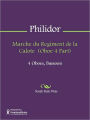 Marche du Regiment de la Calote (Oboe 4 Part)