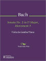 Sonata No. 2 in D Major, Movement 3