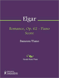 Title: Romance, Op. 62 - Piano Score, Author: Edward William Elgar