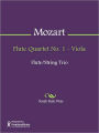 Flute Quartet No. 1 - Viola